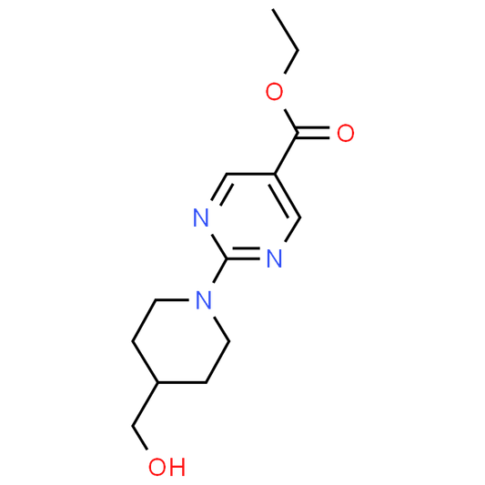 Ethyl 2-(4-(hydroxymethyl)piperidin-1-yl)pyrimidine-5-carboxylate