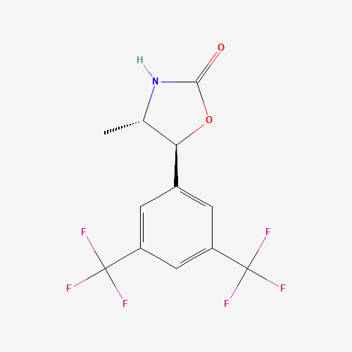 (4S,5s)-5-[3,5-bis(trifluoromethyl)phenyl]-4-methyl-1,3-oxazolidin-2-one