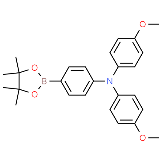 4-Methoxy-N-(4-methoxyphenyl)-N-(4-(4,4,5,5-tetramethyl-1,3,2-dioxaborolan-2-yl)phenyl)aniline