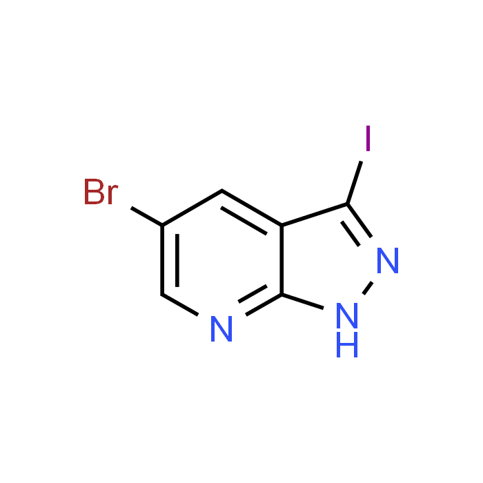 5-Bromo-3-iodo-1H-pyrazolo[3,4-b]pyridine