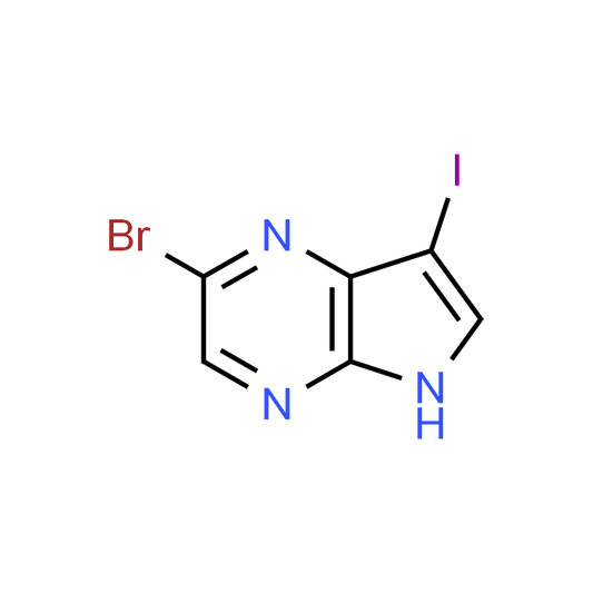 5-Bromo-3-iodo-4,7-diazaindole