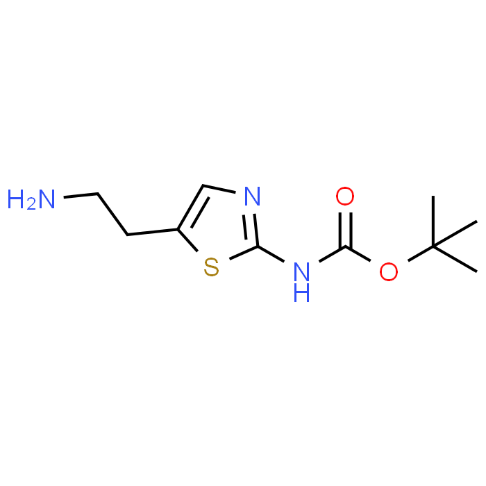 tert-Butyl (5-(2-aminoethyl)thiazol-2-yl)carbamate