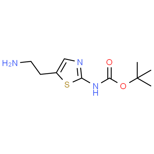 tert-Butyl (5-(2-aminoethyl)thiazol-2-yl)carbamate