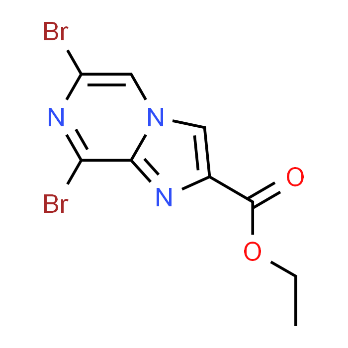 Ethyl 6,8-dibromoimidazo[1,2-a]pyrazine-2-carboxylate