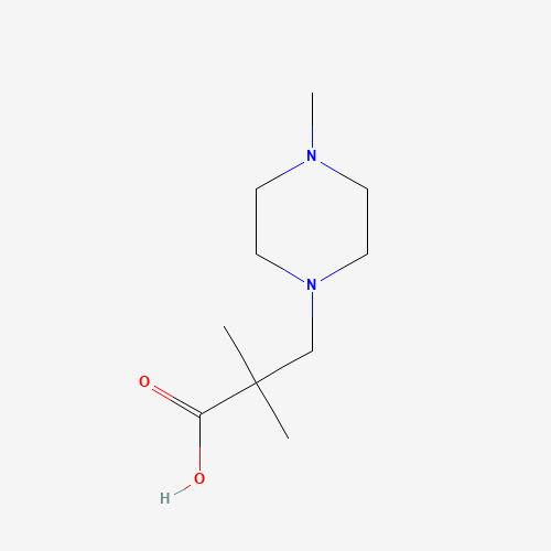 2,2-Dimethyl-3-(4-methylpiperazin-1-yl)propanoic acid