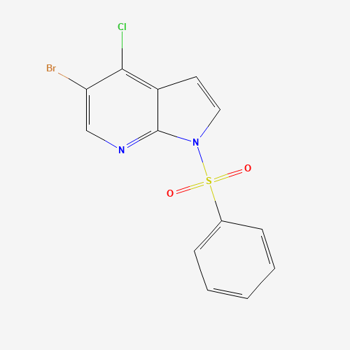 5-Bromo-4-chloro-1-(phenylsulfonyl)-1H-pyrrolo[2,3-b]pyridine