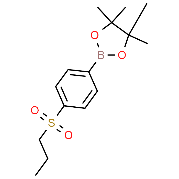 4,4,5,5-Tetramethyl-2-(4-(propylsulfonyl)phenyl)-1,3,2-dioxaborolane