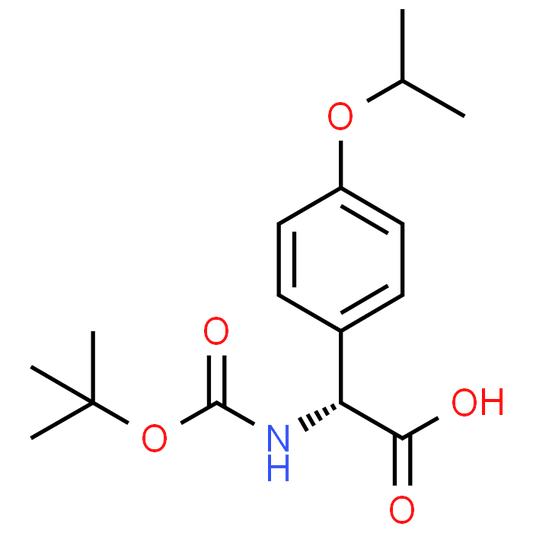 (R)-2-((tert-Butoxycarbonyl)amino)-2-(4-isopropoxyphenyl)acetic acid