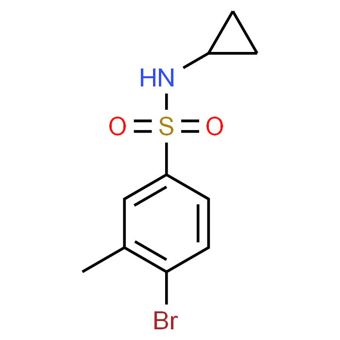 4-Bromo-N-cyclopropyl-3-methylbenzenesulfonamide