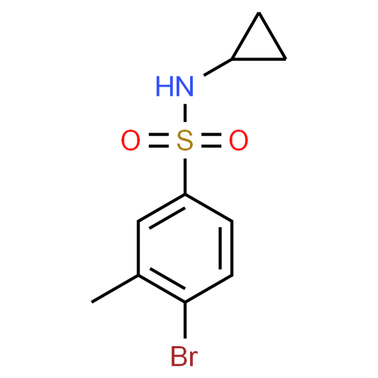 4-Bromo-N-cyclopropyl-3-methylbenzenesulfonamide