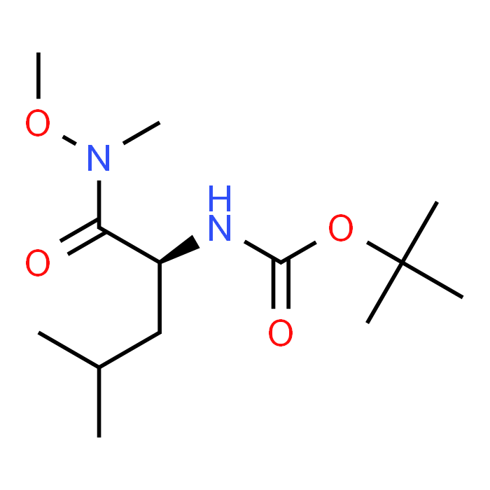 (S)-N-Methyl-N-methoxy-2-(tert-butoxycarbonylamino)-4-methylpentanamide