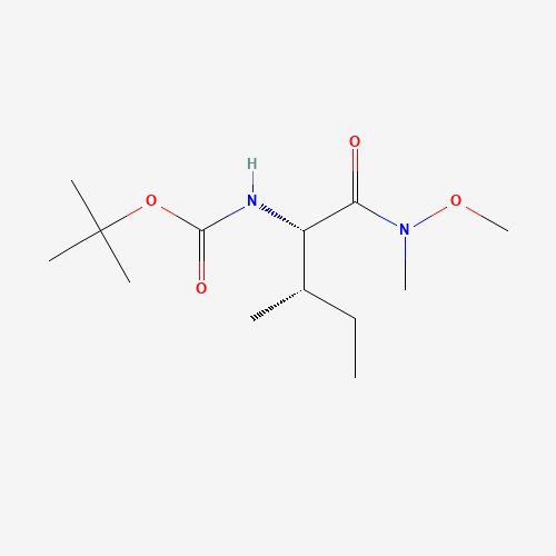 tert-Butyl ((2S,3S)-1-((methoxymethyl)amino)-3-methyl-1-oxopentan-2-yl)carbamate