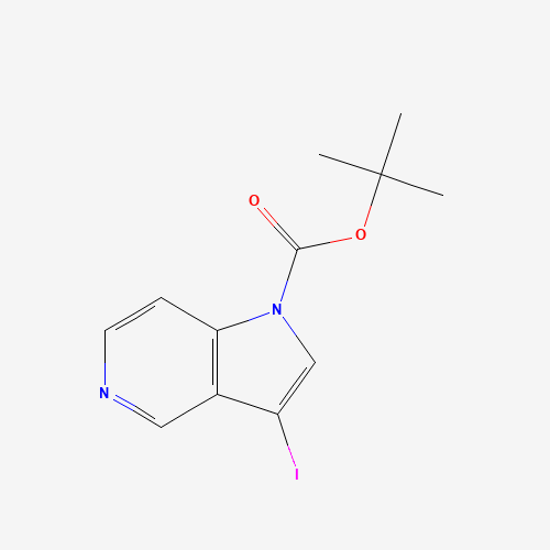 tert-Butyl 3-iodo-1H-pyrrolo[3,2-c]pyridine-1-carboxylate