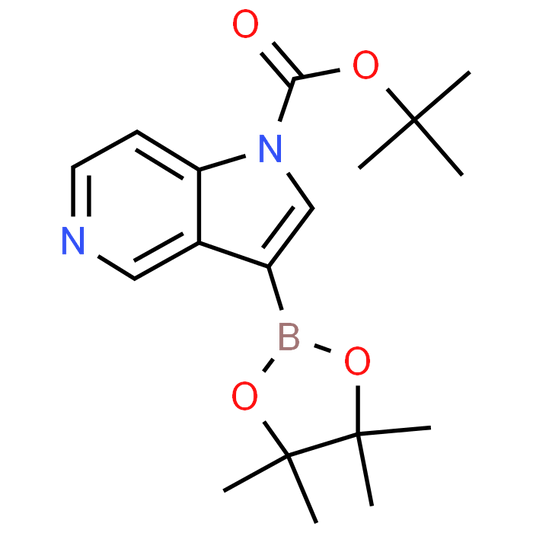 tert-Butyl 3-(4,4,5,5-tetramethyl-1,3,2-dioxaborolan-2-yl)-1H-pyrrolo[3,2-c]pyridine-1-carboxylate