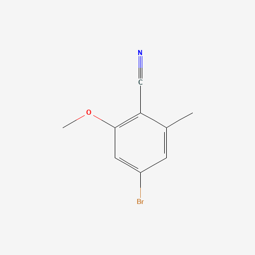 4-Bromo-2-methoxy-6-methylbenzonitrile