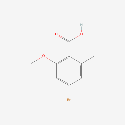 4-Bromo-2-methoxy-6-methylbenzoic acid