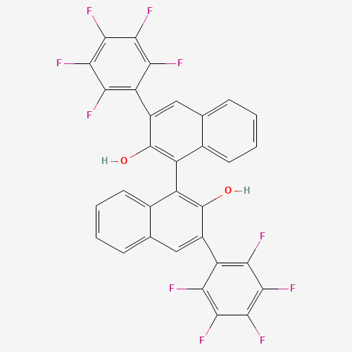 (S)-3,3'-Bis(perfluorophenyl)-[1,1'-binaphthalene]-2,2'-diol