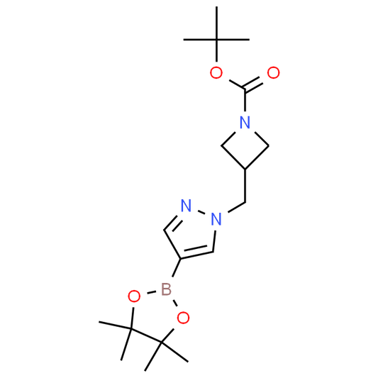 tert-Butyl 3-((4-(4,4,5,5-tetramethyl-1,3,2-dioxaborolan-2-yl)-1H-pyrazol-1-yl)methyl)azetidine-1-carboxylate