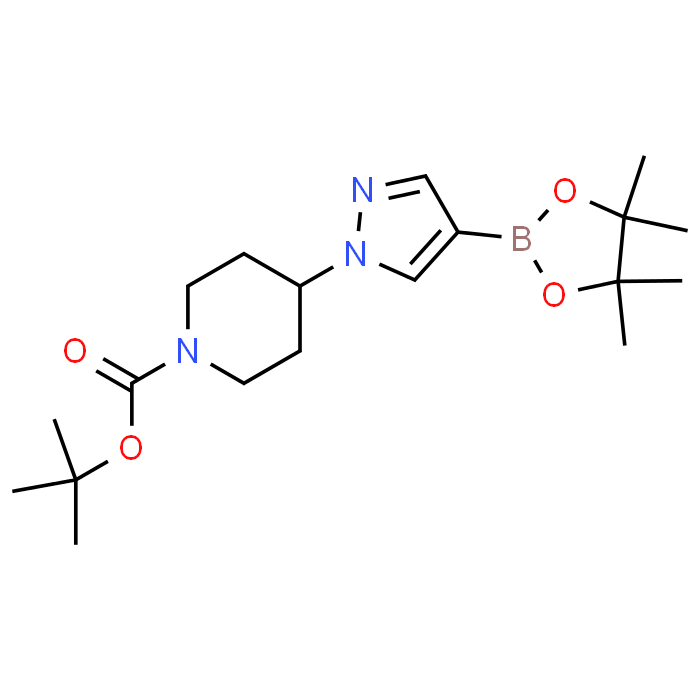 tert-Butyl 4-(4-(4,4,5,5-tetramethyl-1,3,2-dioxaborolan-2-yl)-1H-pyrazol-1-yl)piperidine-1-carboxylate