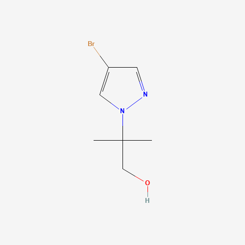 2-(4-Bromo-1h-pyrazol-1-yl)-2-methylpropan-1-ol