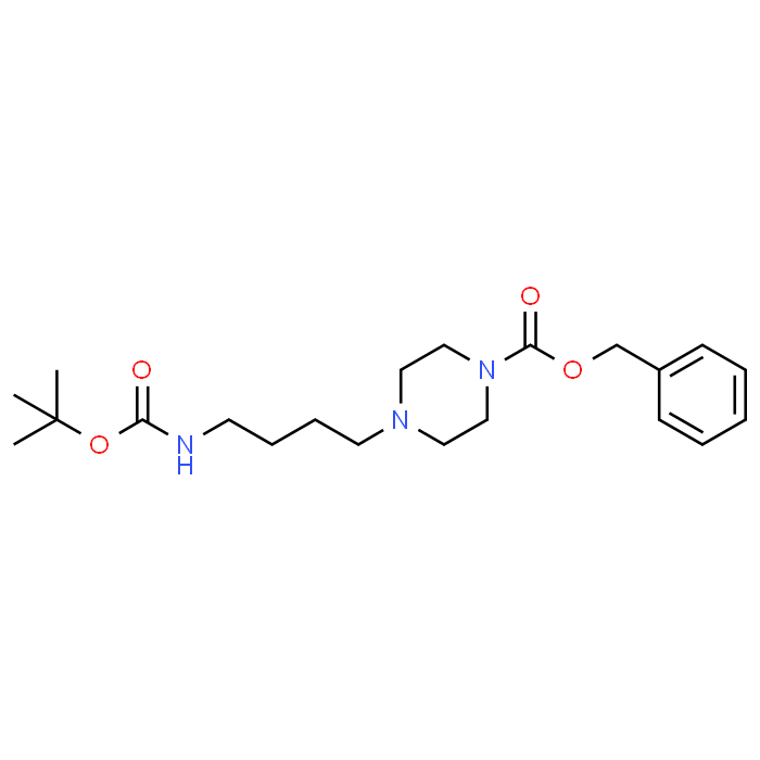 Benzyl 4-(4-((tert-butoxycarbonyl)amino)butyl)piperazine-1-carboxylate