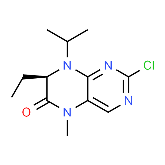 (R)-2-Chloro-7-ethyl-8-isopropyl-5-methyl-7,8-dihydropteridin-6(5H)-one