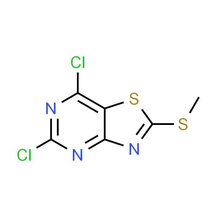 5,7-Dichloro-2-(methylthio)thiazolo[4,5-d]pyrimidine
