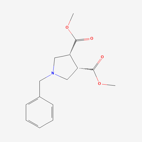 cis-Dimethyl 1-benzylpyrrolidine-3,4-dicarboxylate