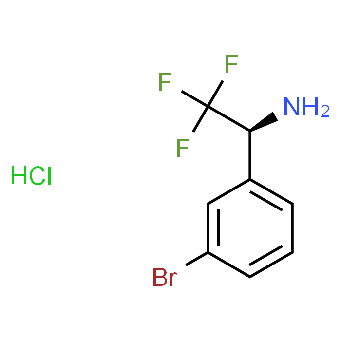 (S)-1-(3-Bromophenyl)-2,2,2-trifluoroethanamine hydrochloride