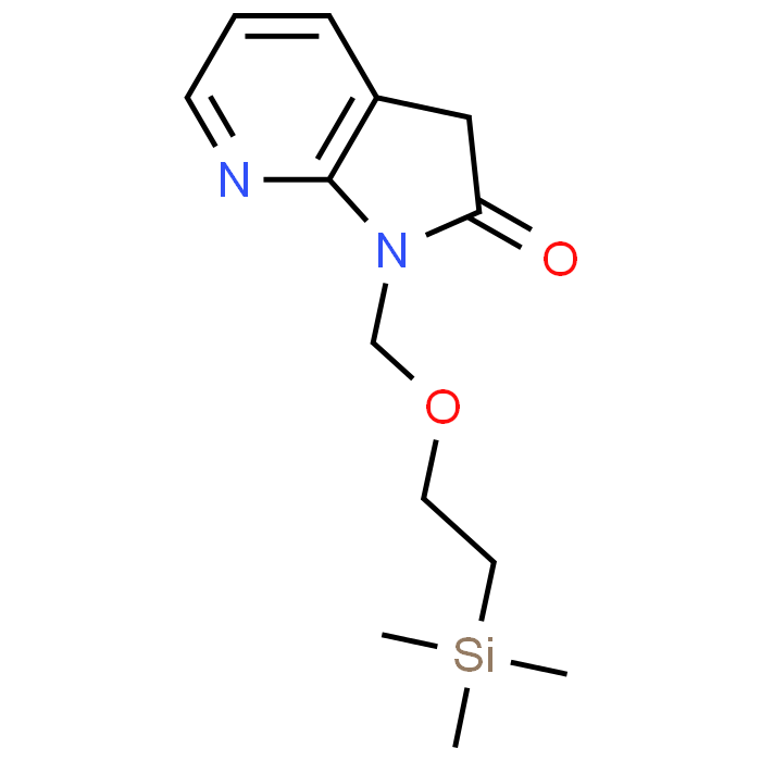 1-((2-(Trimethylsilyl)ethoxy)methyl)-1H-pyrrolo[2,3-b]pyridin-2(3H)-one