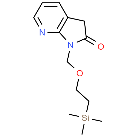 1-((2-(Trimethylsilyl)ethoxy)methyl)-1H-pyrrolo[2,3-b]pyridin-2(3H)-one