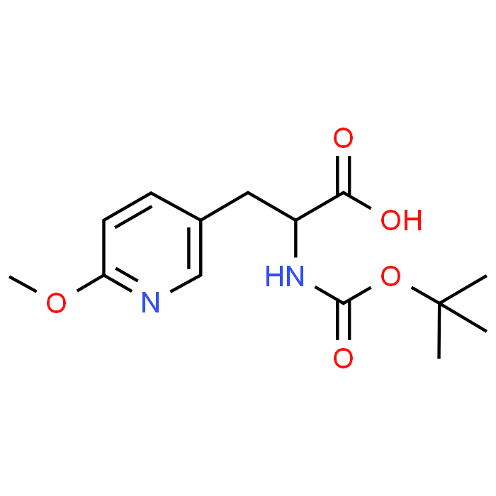 (S)-2-((tert-Butoxycarbonyl)amino)-3-(6-methoxypyridin-3-yl)propanoic acid