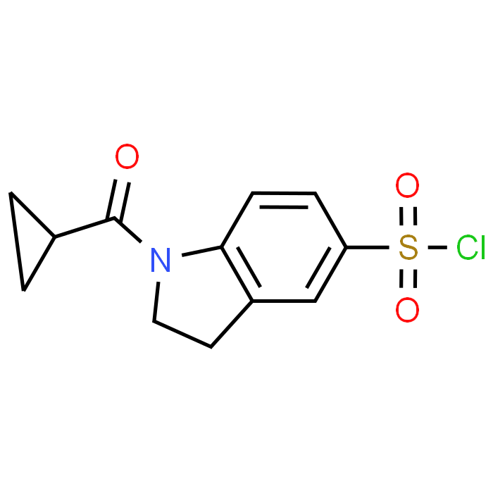 1-(Cyclopropanecarbonyl)indoline-5-sulfonyl chloride