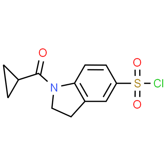 1-(Cyclopropanecarbonyl)indoline-5-sulfonyl chloride