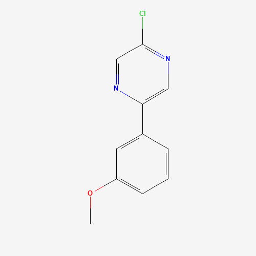 2-Chloro-5-(3-methoxyphenyl)pyrazine