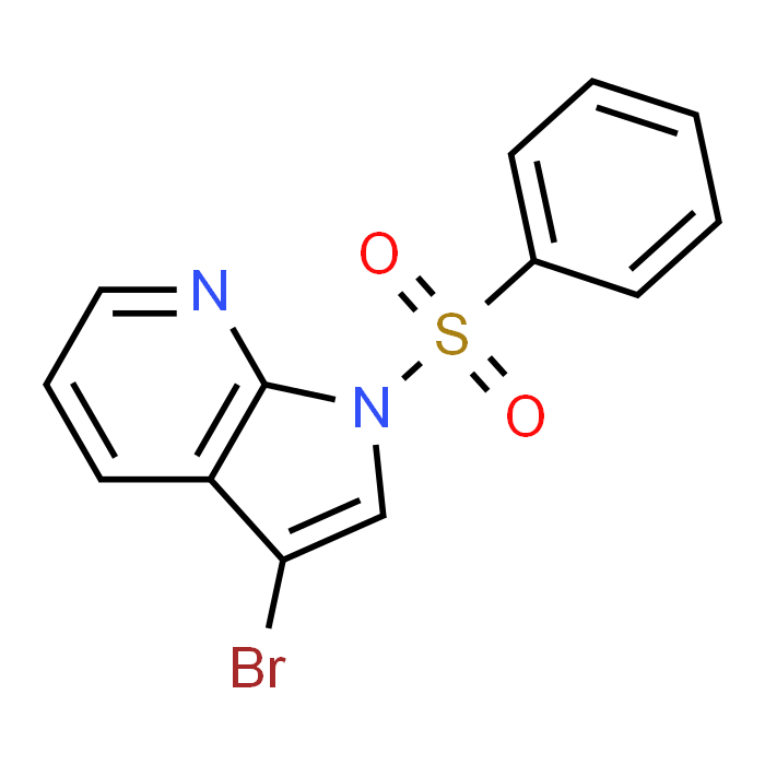 3-Bromo-1-(phenylsulfonyl)-1H-pyrrolo[2,3-b]pyridine