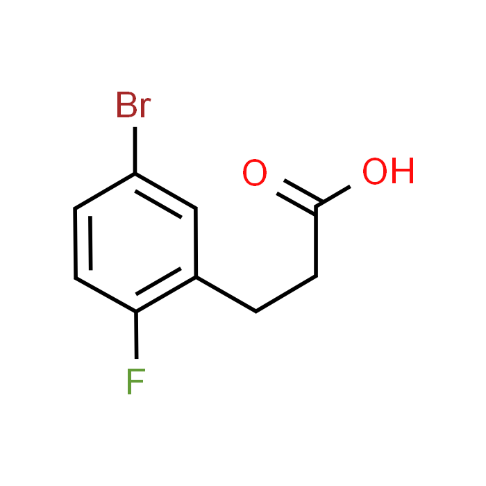 3-(5-Bromo-2-fluorophenyl)propanoic acid