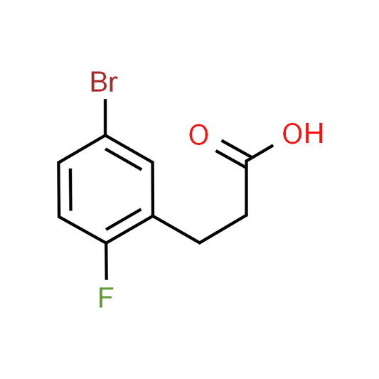 3-(5-Bromo-2-fluorophenyl)propanoic acid