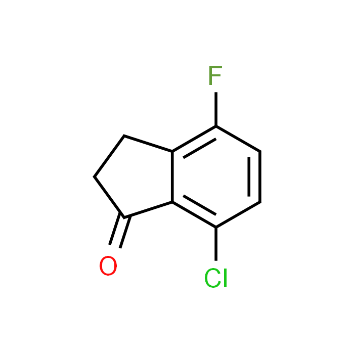 7-Chloro-4-fluoro-2,3-dihydro-1H-inden-1-one