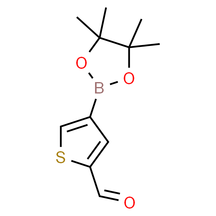 4-(4,4,5,5-Tetramethyl-1,3,2-dioxaborolan-2-yl)thiophene-2-carbaldehyde