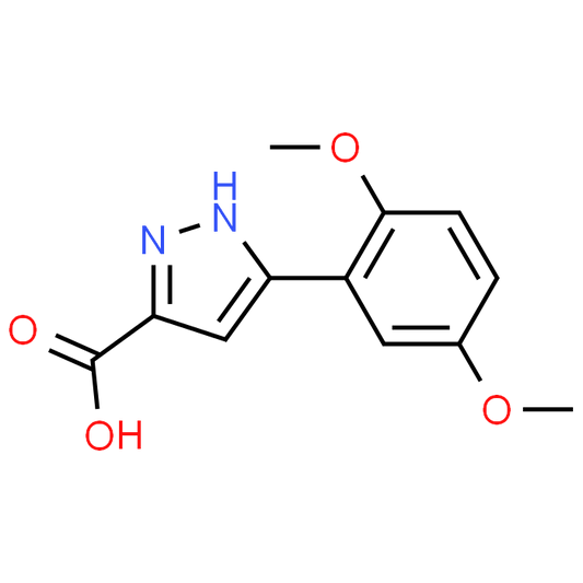 5-(2,5-Dimethoxyphenyl)-1H-pyrazole-3-carboxylic acid