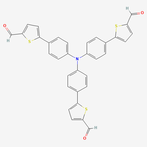 5,5',5''-(Nitrilotris(benzene-4,1-diyl))tris(thiophene-2-carbaldehyde)