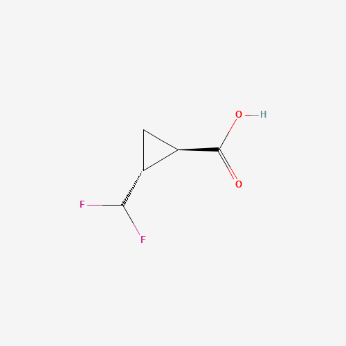 trans-2-(Difluoromethyl)cyclopropanecarboxylic acid