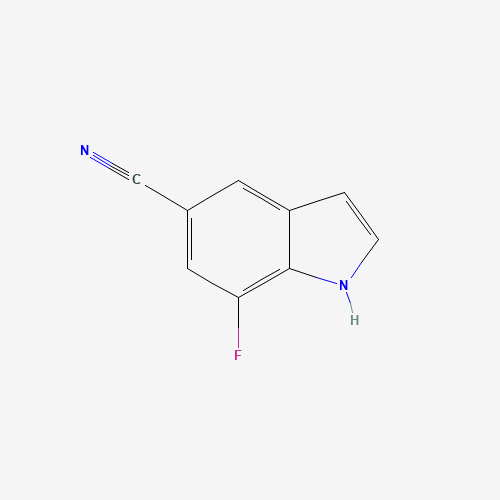7-Fluoro-1H-indole-5-carbonitrile
