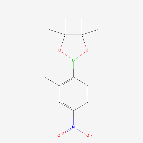 4,4,5,5-Tetramethyl-2-(2-methyl-4-nitrophenyl)-1,3,2-dioxaborolane