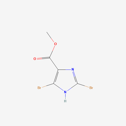 Methyl 2,5-dibromo-1H-imidazole-4-carboxylate