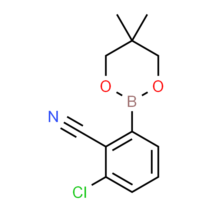 2-Chloro-6-(5,5-dimethyl-1,3,2-dioxaborinan-2-yl)benzonitrile