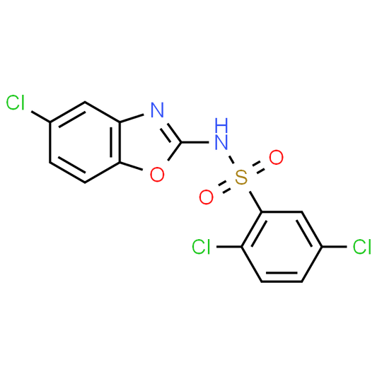 2,5-Dichloro-N-(5-chlorobenzo[d]oxazol-2-yl)benzenesulfonamide