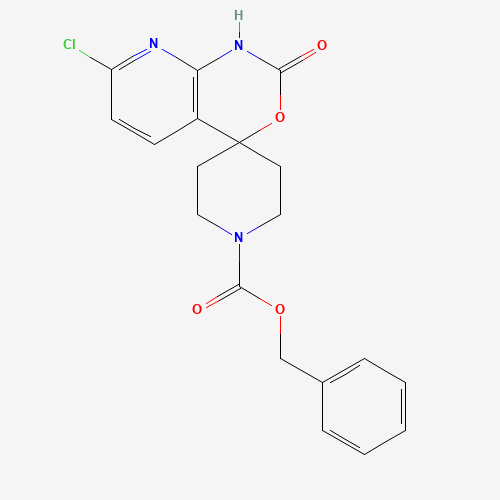 Benzyl 7'-chloro-2'-oxo-1',2'-dihydrospiro[piperidine-4,4'-pyrido[2,3-d][1,3]oxazine]-1-carboxylate
