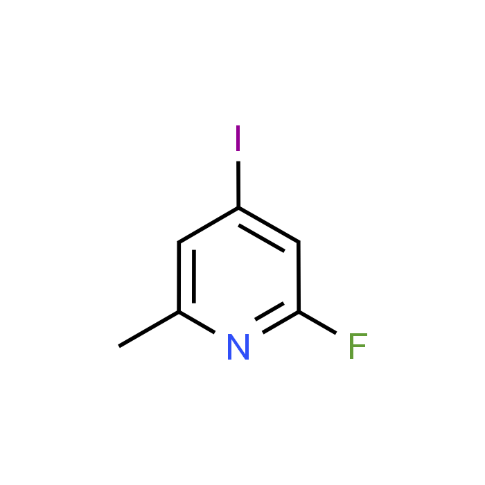 2-Fluoro-4-iodo-6-methylpyridine